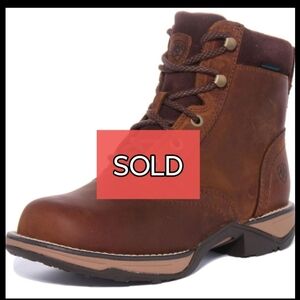 SOLD Women's Ariat Anthem Lacer Composite Toe Waterproof Work Boots